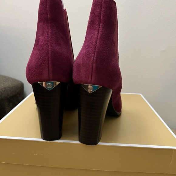 Michael Kors Lottie Suede Booties - Picture 4 of 9